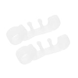 1 Pair Toe Separators Bunion Elastic Corrector Straighteners Toe Spacers Bunion Relief to Bunion Hallux Valgus Foot Care Tools