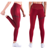 Duckwaver New Anti-Cellulite Compression Slim Leggings Solid color High Waist Women Fitness Leggings Quick Dry Yoga Leggings