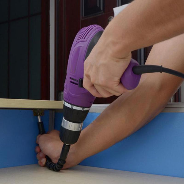 Electronics Drill Black 295mm Flexible Shaft Bits Extention Screwdriver Bit Holder Connect Link