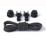 Stretching Lock lace 24 colors a pair Of Locking Shoe Laces Elastic Sneaker Shoelaces Shoestrings Running/Jogging/Triathlon