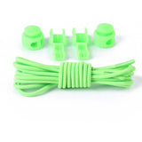 Stretching Lock lace 24 colors a pair Of Locking Shoe Laces Elastic Sneaker Shoelaces Shoestrings Running/Jogging/Triathlon