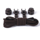 Stretching Lock lace 24 colors a pair Of Locking Shoe Laces Elastic Sneaker Shoelaces Shoestrings Running/Jogging/Triathlon