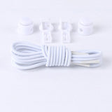 Stretching Lock lace 24 colors a pair Of Locking Shoe Laces Elastic Sneaker Shoelaces Shoestrings Running/Jogging/Triathlon