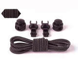 Stretching Lock lace 24 colors a pair Of Locking Shoe Laces Elastic Sneaker Shoelaces Shoestrings Running/Jogging/Triathlon