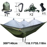 Portable Outdoor Travel, Camping Sleep, Mosquito-proof Outdoor Hammock