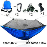 Portable Outdoor Travel, Camping Sleep, Mosquito-proof Outdoor Hammock