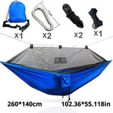 Portable Outdoor Travel, Camping Sleep, Mosquito-proof Outdoor Hammock