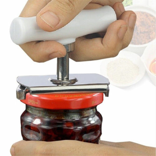 Adjustable Non-slip Stainless Steel Can Bottle Opener Jar Lid Wrench Remover CA