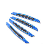 4PCS Luminous Car Door Bumper Anti-collision Sticker Warning Safety Mark Auto Side Anti-scratch Strip Car Reflective Strip