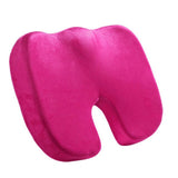 Travel Seat Cushion Coccyx Orthopedic Memory Foam U Seat Massage Chair Cushion Pad Car Office Massage Cushion