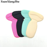 1Pair T-Shape High Heel Grips Liner Arch Support Orthotic Shoes Insert Insoles Foot Heel Protector Cushion Pads for Women HT-1