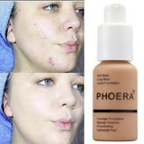 PHOERA New 30ml PHOERA Matte Oil Control Concealer Liquid Foundation  Foundation Makeup  2018 Step.26