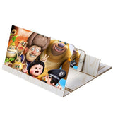 Stereoscopic Amplifying 12 Inch Desktop Wood Bracket Mobile Phone Video Screen Magnifier Amplifier Holder Mount NANO CINEMA