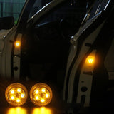 Red Yellow Blue light Car Wireless LED Door Opened Warning Light Safety Decorative Indicator Avoid Crash Flash Signal Light