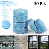 1/5/10/20/30 pcs/set Multifunctional Concentrated Effervescent Tablets For Car Windshield Kitchen Cleaning Supplies DropShipping