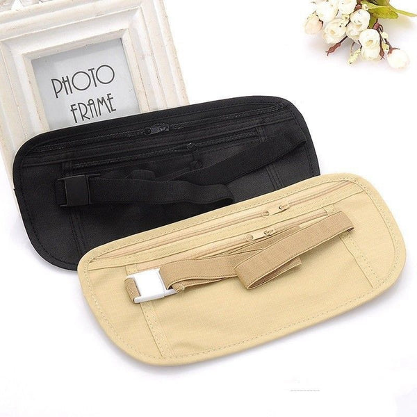 HOT Invisible Travel Waist Packs Waist Pouch for Passport Money Belt Bag Hidden Security Wallet Gifts