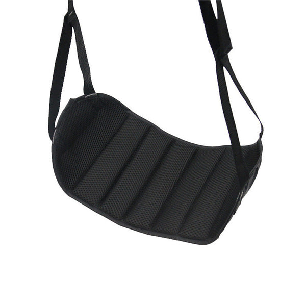 Comfy Hanger Travel Airplane Footrest Hammock Made with Premium Memory Foam Foot Resting hammock for travel office 25