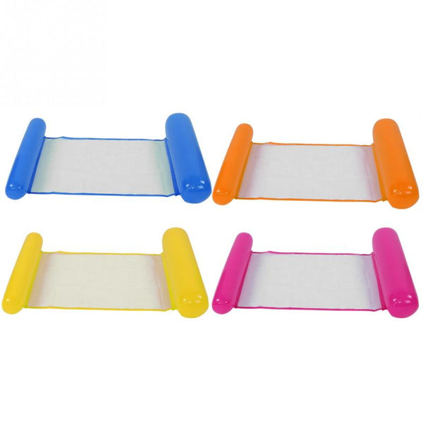 Air Mattress Foldable Swimming Pool Beach Inflatable Float Ring Cushion Bed Lounge Chair Mattress Hammock Water Sports