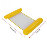 Air Mattress Foldable Swimming Pool Beach Inflatable Float Ring Cushion Bed Lounge Chair Mattress Hammock Water Sports