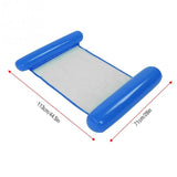 Air Mattress Foldable Swimming Pool Beach Inflatable Float Ring Cushion Bed Lounge Chair Mattress Hammock Water Sports