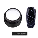 Creative Nail Art Spider gel  UV Gel Wire Drawing Nail Gel Elasticity Point To Line Painting Gel Varnish Silk Graffiti Design