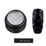 Creative Nail Art Spider gel  UV Gel Wire Drawing Nail Gel Elasticity Point To Line Painting Gel Varnish Silk Graffiti Design