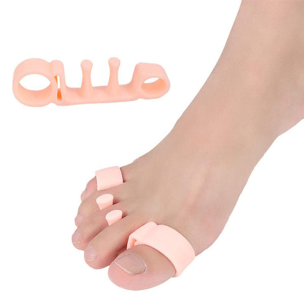 1 Pair Toe Separators Bunion Elastic Corrector Straighteners Toe Spacers Bunion Relief to Bunion Hallux Valgus Foot Care Tools