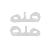 1 Pair Toe Separators Bunion Elastic Corrector Straighteners Toe Spacers Bunion Relief to Bunion Hallux Valgus Foot Care Tools
