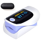 Digital finger oximeter, OLED pulse oximeter display pulsioximetro SPO2 PR oximetro de dedo,oximeter a finger with carrying case